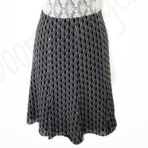 Express, A-line, Knee-length, Silk Skirt